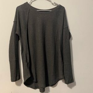Maurices gray long sleeve shirt